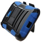 Clip Dual Protector Mixto c/pie Motorola G 3ra Gen Negro / Azul (17004509) by www.tiendakimerex.com